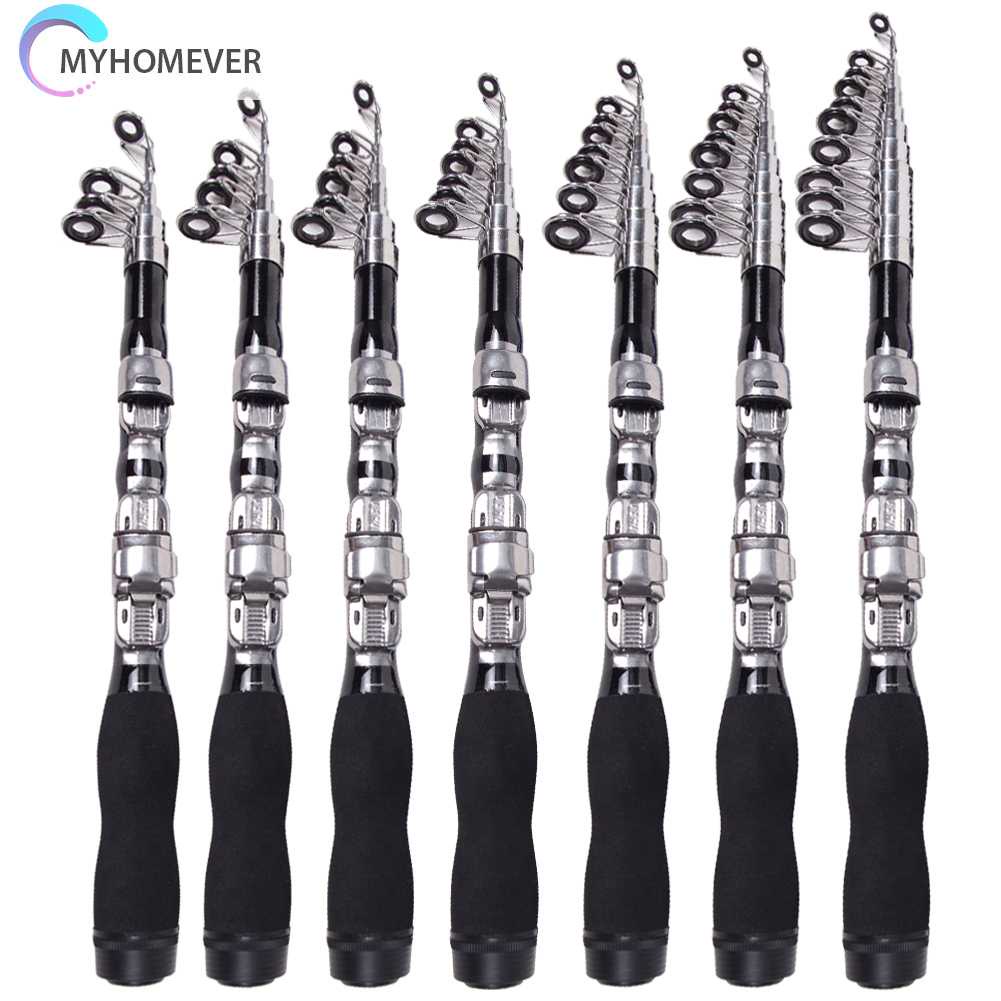 Cần Câu Cá Siêu Ngắn Bằng Carbon Chất Lượng Cao