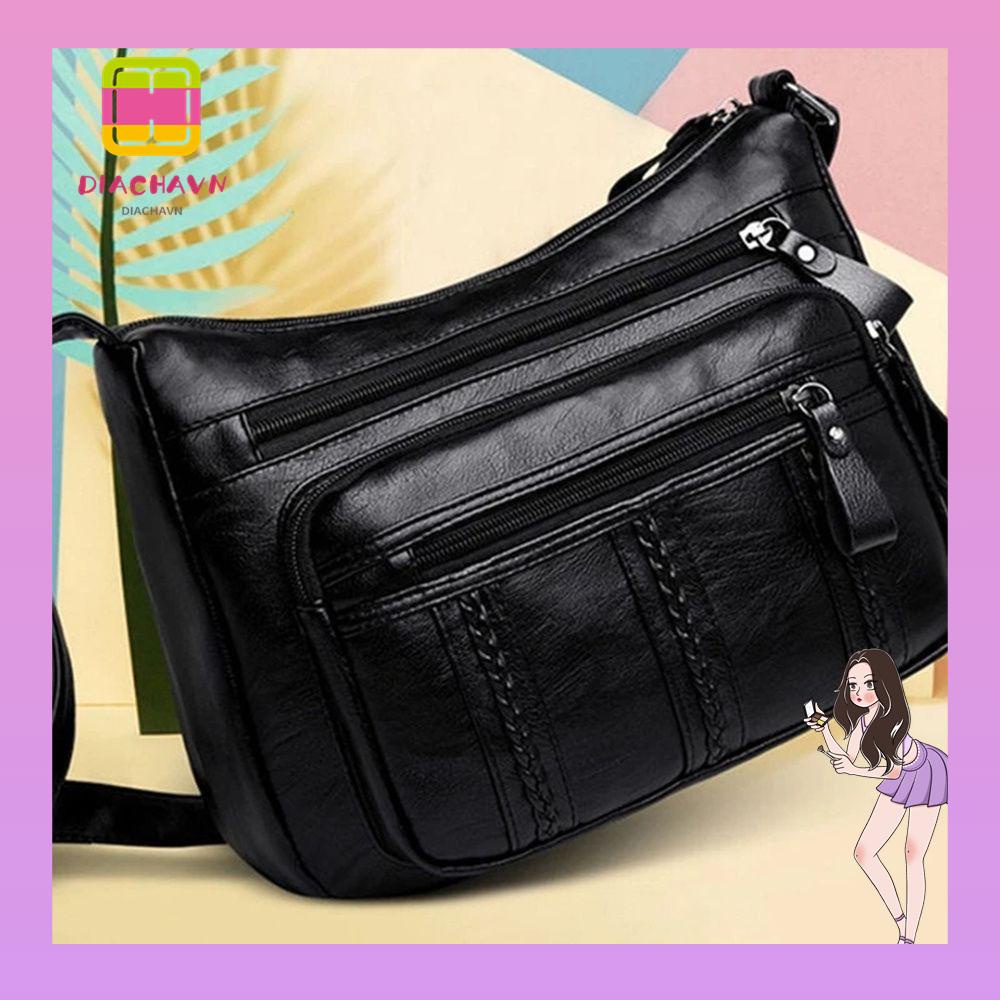 Túi Đeo Vai Cỡ Lớn In Hình Rau Củ Quả Dễ Thương