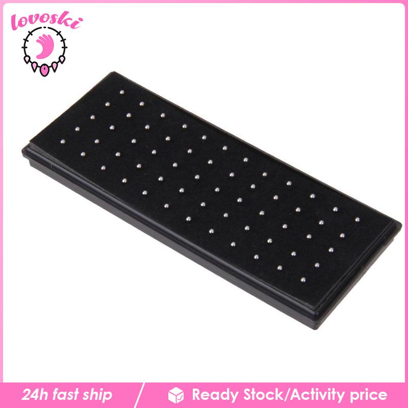 Hộp 60 Khuyên Mũi 20G Bằng Thép Không Gỉ