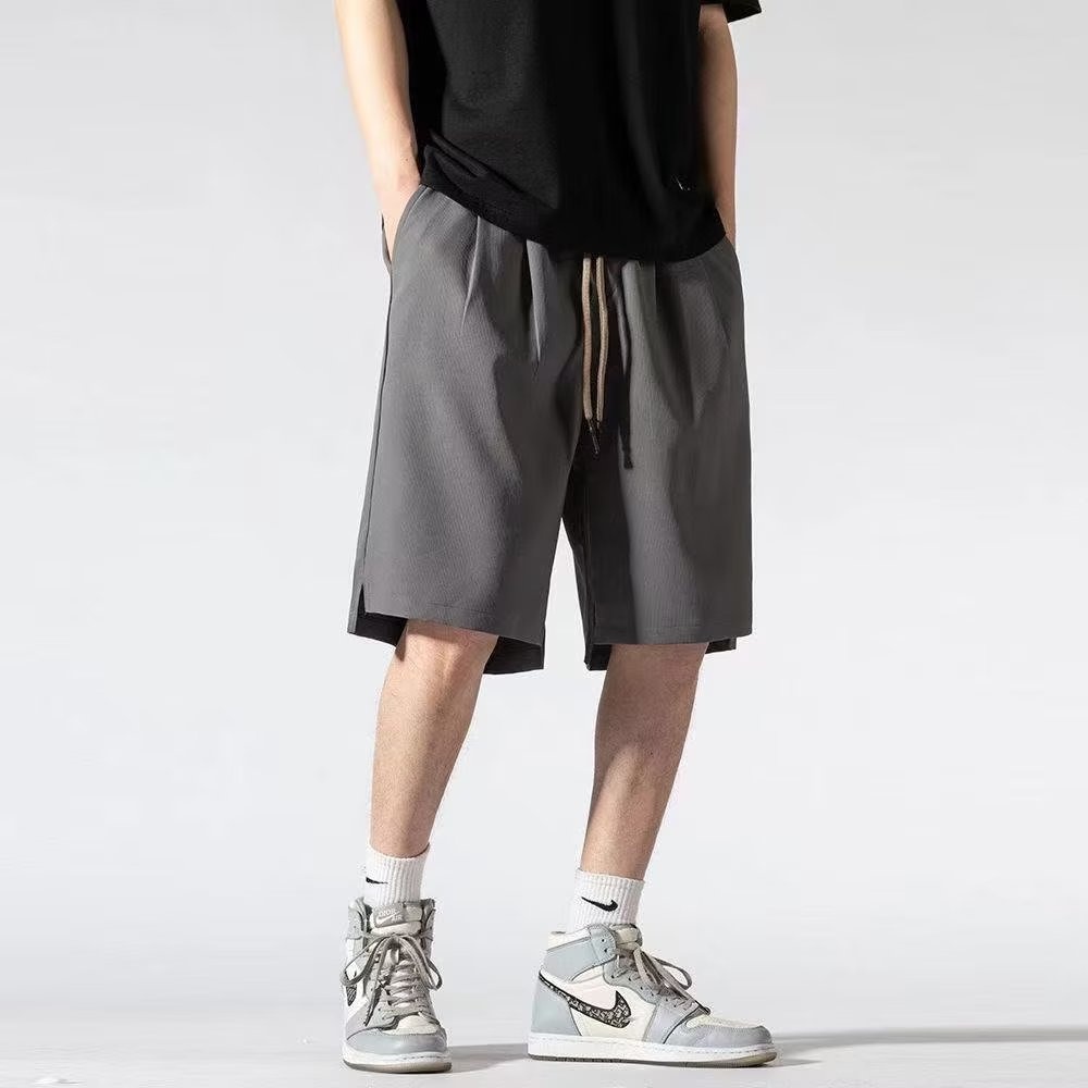 Quần Short Mỏng Dáng Rộng Thời Trang Mùa Hè Cá Tính Cho Nam