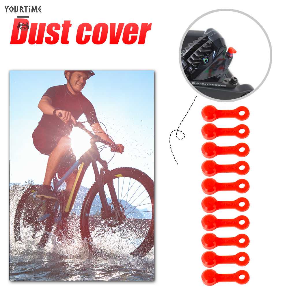 Bộ 10 Nắp Đậy Chống Bụi Cho Phanh Đĩa Xe Đạp RISK Ốp