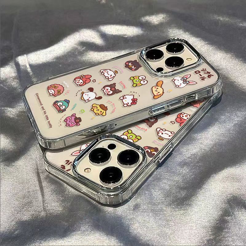 ✅Ốp Điện Thoại Dẻo Họa Tiết Hoạt Hình Sanrio Chống Sốc Cho iPhone1213 78 11 Max14Pro 1213