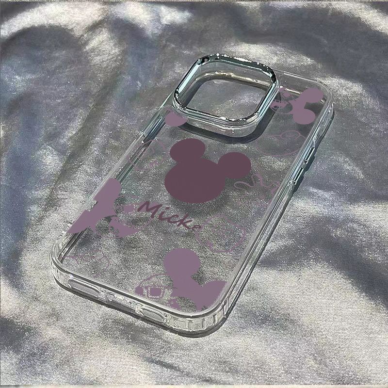 ✅Ốp Điện Thoại Dẻo Họa Tiết Hoạt Hình Mickey Dễ Thương Chống Sốc Cho iPhone127 / 14pro D5EP max 81113In