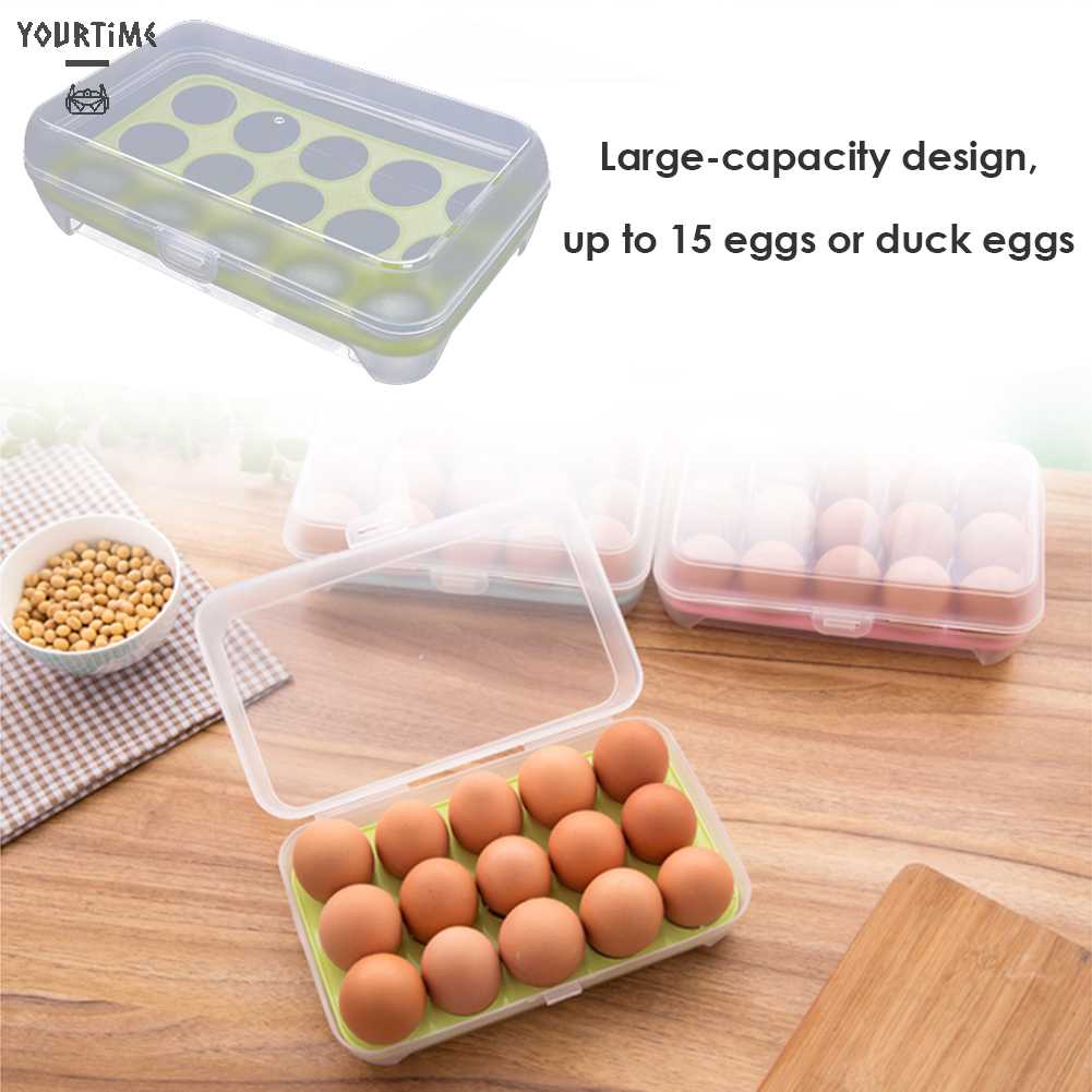 Giá Đỡ Trứng 15 Ngăn Bằng Nhựa Tiện Dụng