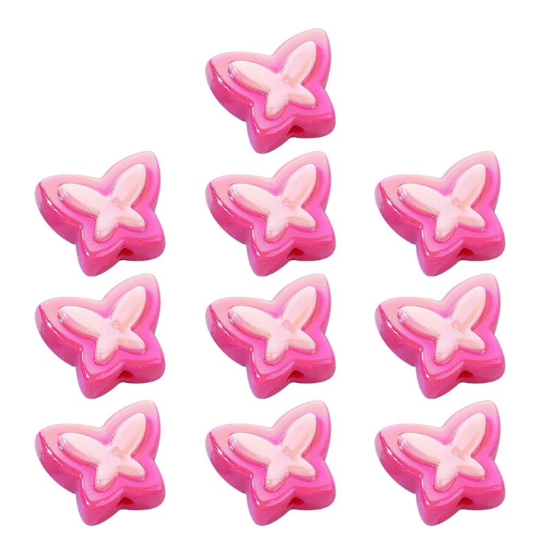 Set 10 Hạt Xâu Chuỗi Tình Bạn Hình Bướm