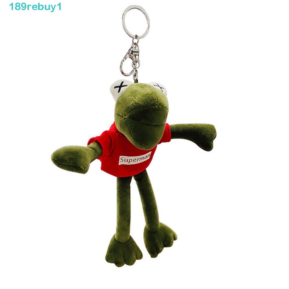 Giá Đỡ Chìa Khóa Hình Chú Ếch Nhồi Bông Đáng Yêu Cho Bé REBUY1