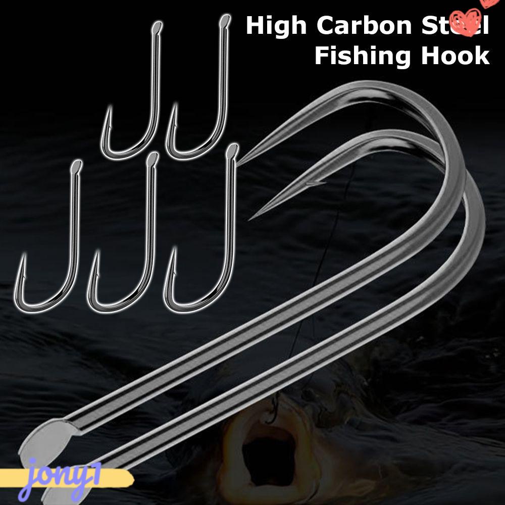 Set 500 Lưỡi Câu Cá Chuyên Dụng Kích Thước 1-5# Lưỡi Câu Cá Bằng Thép Cacbon Sắc Bén