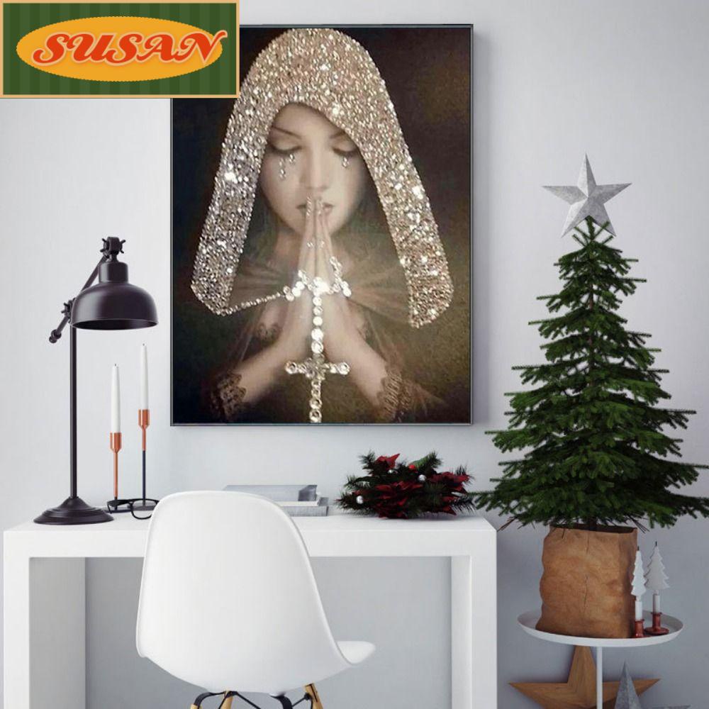 Tranh Thêu Chữ Thập Đính Đá Kim Cương 5D DIY Hình Vẽ Toàn Diện