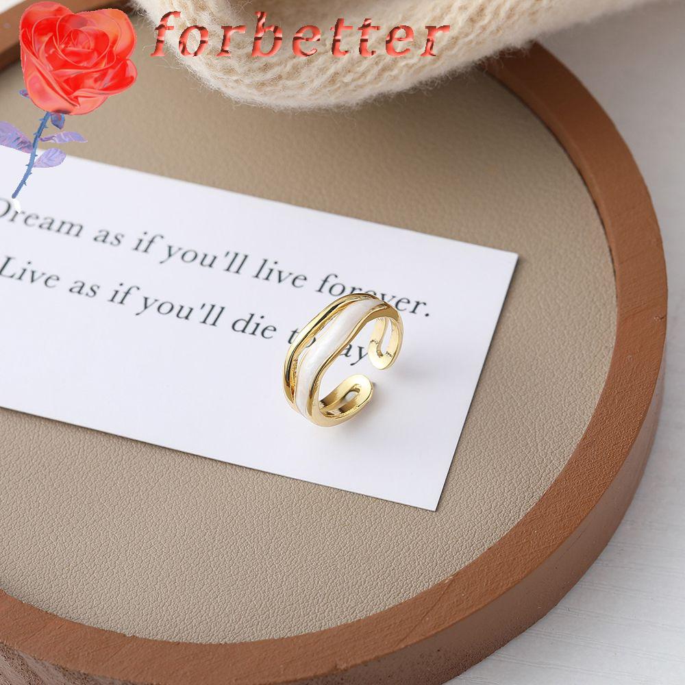 Nhẫn Hở Bằng Kim Loại Thiết Kế Sang Trọng Thời Trang Cho Nữ