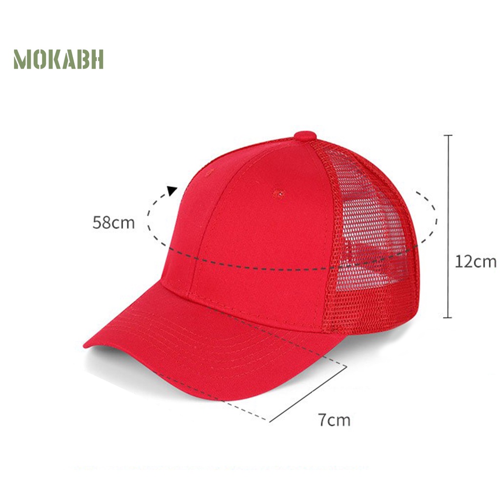 Mũ Lưỡi Trai Thoáng Khí Chống Tia UV Màu Sắc Thời Trang Mùa Hè Cho Nam Và Nữ