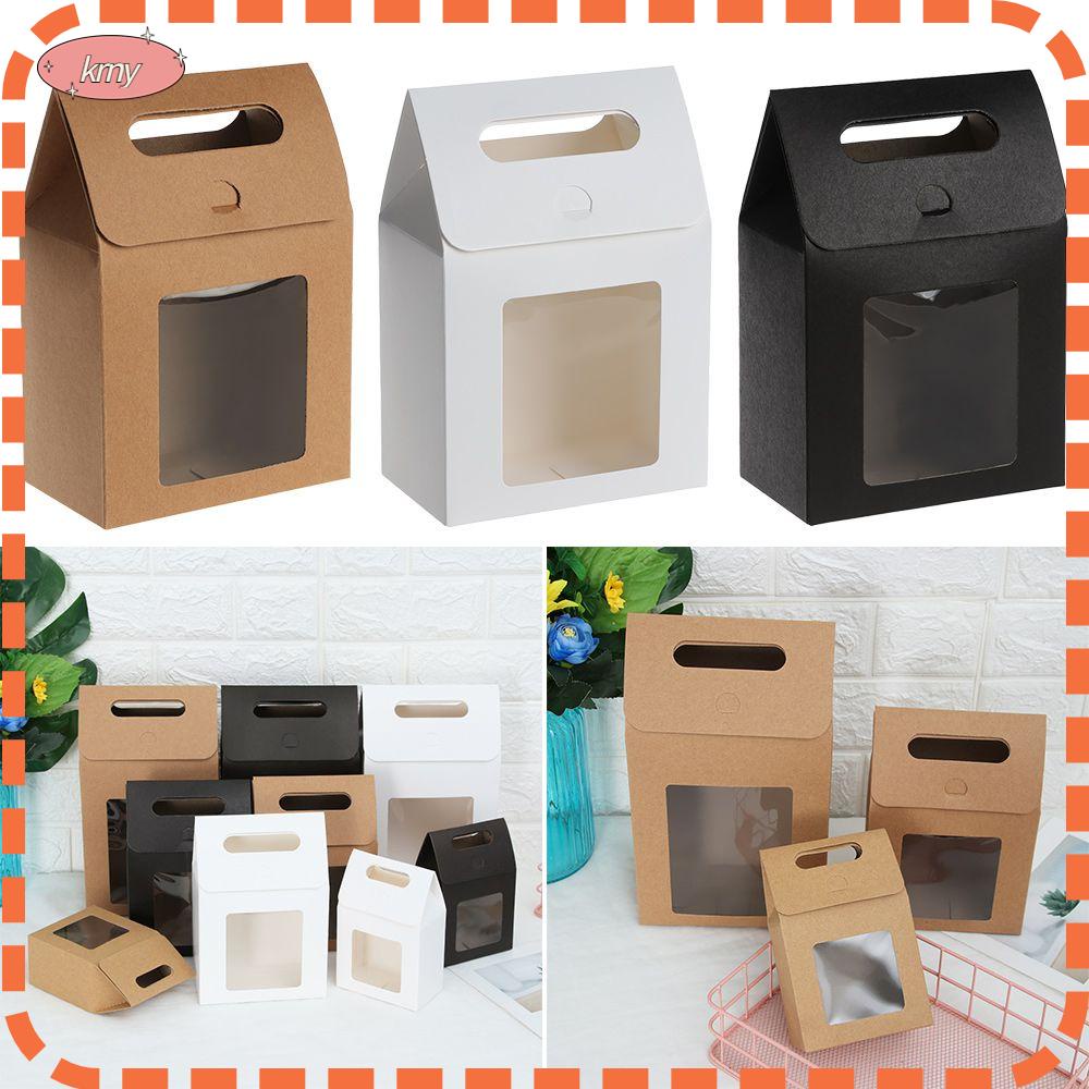 Bộ 6 túi giấy kraft đựng quà tặng kiểu dáng cổ điển chất lượng cao