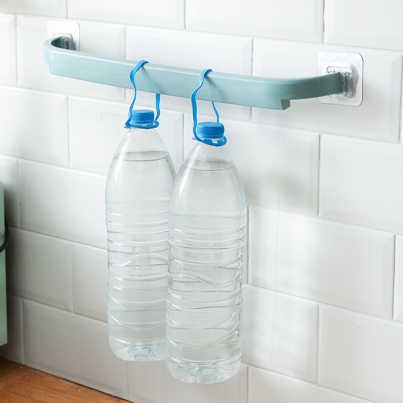 Giá treo khăn mặt giày dép nhà tắm, thanh treo khăn mặt dán tường chắc chắn nhiều màu giá dể đồ đa năng babo (TK08) | BigBuy360 - bigbuy360.vn