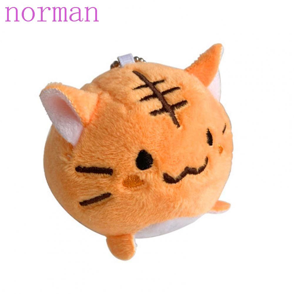 Móc Khóa Hình Búp Bê NORMAN Hoạt Hình Nhồi Bông 6cm