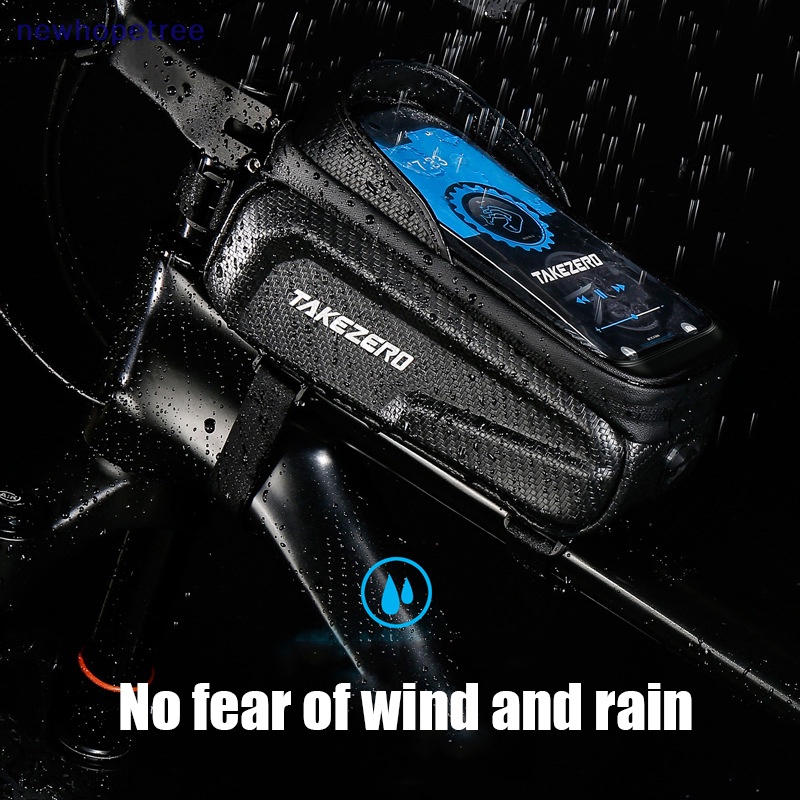 Túi Đựng Điện Thoại Chống Thấm Nước Gắn Khung Trước Xe Đạp Leo Núi