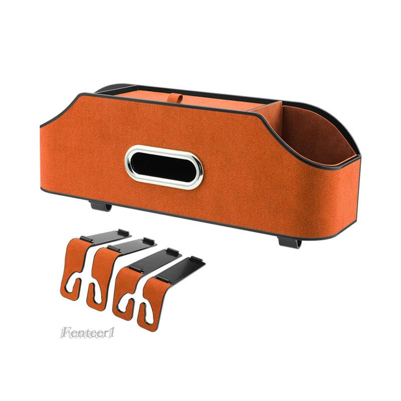 Giá Đỡ Cốc / Khăn Giấy Gắn Ghế Ngồi Xe Hơi Fenteer1 Tiện Dụng