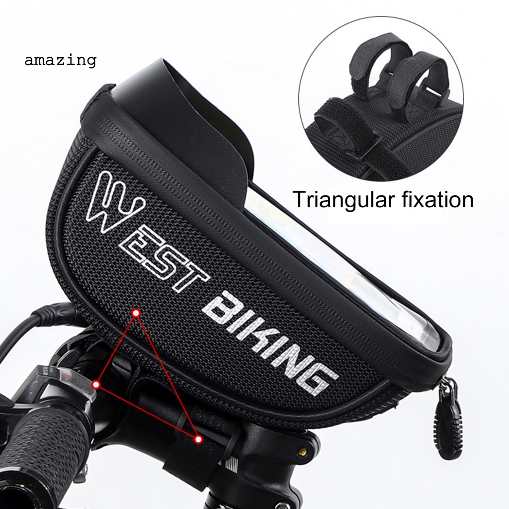 Túi Đựng Điện Thoại Chống Sốc Chống Thấm Nước Thiết Kế Phản Quang Cho Xe Đạp Leo Núi