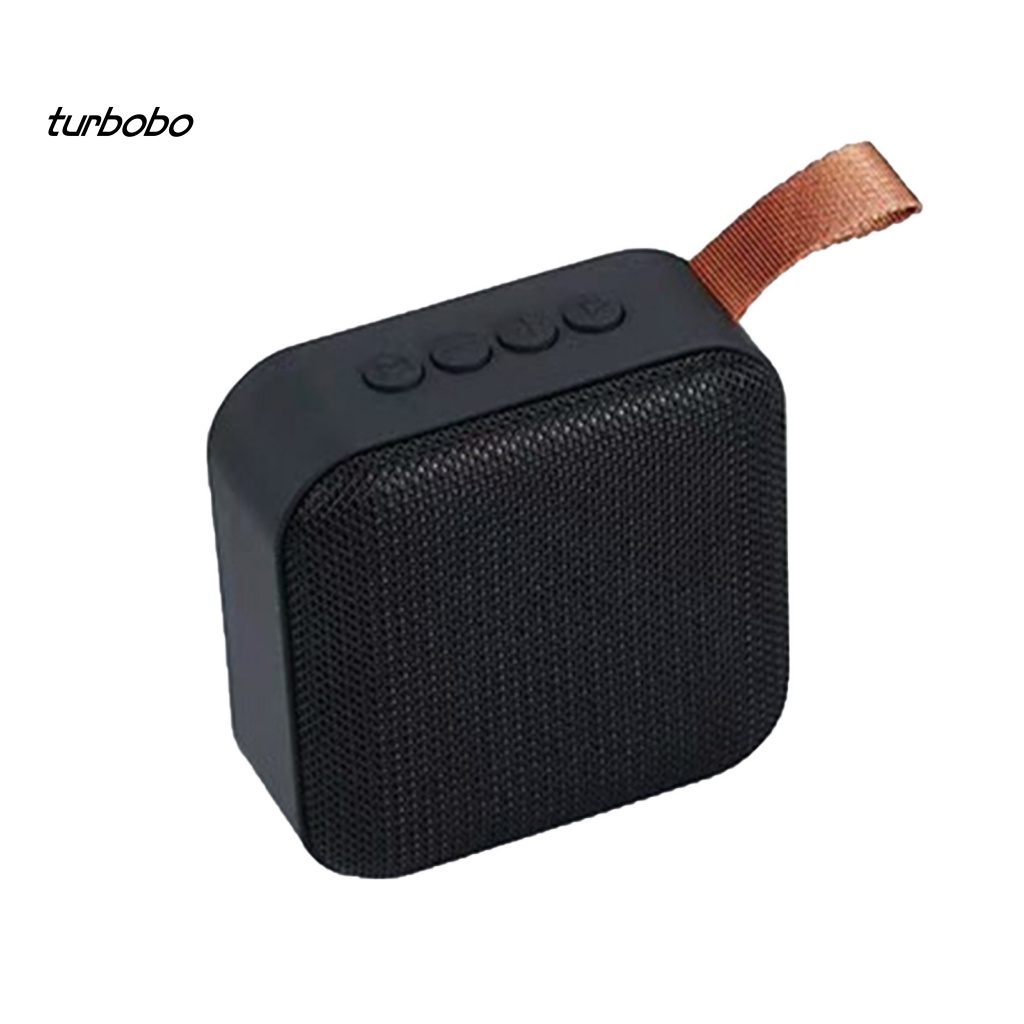 Loa Bluetooth Không Dây turbobo T5 Bằng Vải Bện Nghệ Thuật Cổng USB Âm Trầm Cho Hoạt Động Ngoài Trời