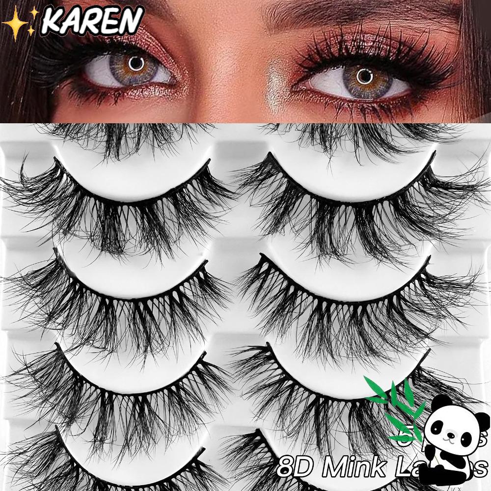 Lông Mi Giả Nhiều Lớp Handmade Bằng Lông Chồn Giả