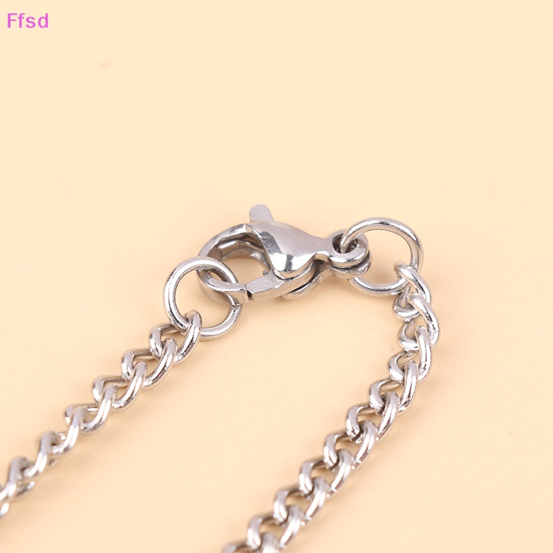 {Ffsd} Vòng cổ Mặt Hình Mèo Bằng Thép Không Gỉ Phù Hợp Làm Quà Cho Ngày Của Valene