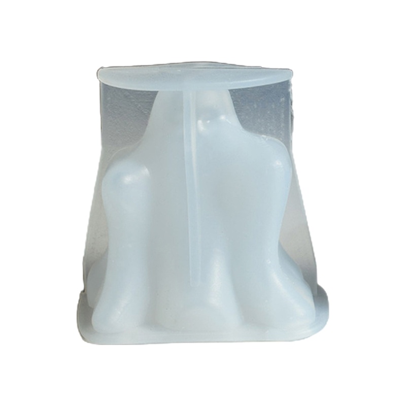 Khuôn Làm Nến Xà Phòng Bằng Silicone Hình Halloween 3D DIY