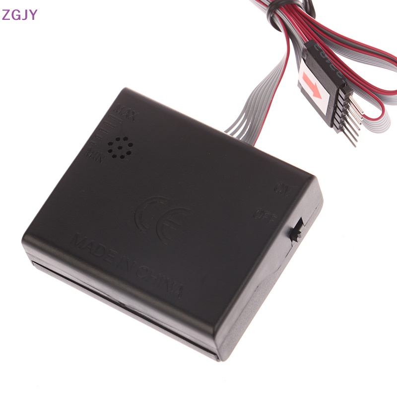 Miếng Dán Cửa Sổ Xe Hơi / Xe Máy Có Đèn LED Màu Xanh Dương Độc Đáo Mới