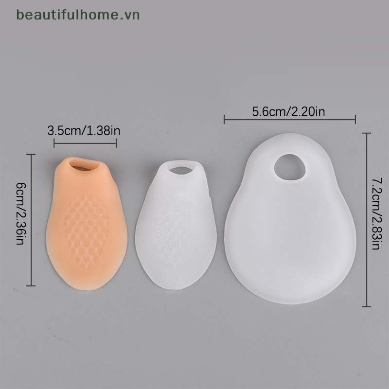 1 Cặp Bọc Tách Ngón Chân Bằng Silicone Gel Tiện Dụng