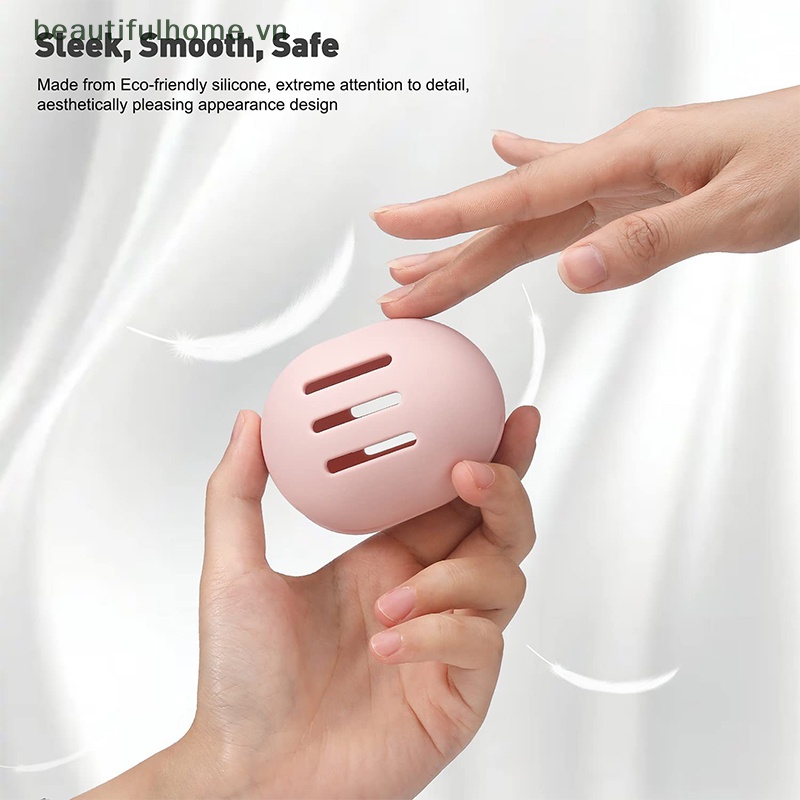 Giá Đỡ Mút Trang Điểm Bằng Silicone Thân Thiện Với Môi Trường Chống Vỡ