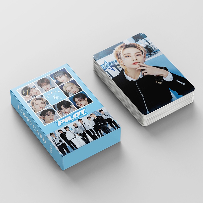 Stray Kids LOMO Card Set 55 Tấm Thẻ Ảnh Fan Meeting Hình Nhóm Nhạc KPOP
