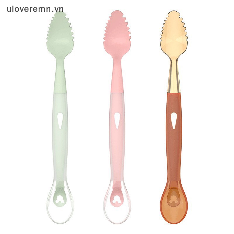 Muỗng Ăn Trái Cây Hai Đầu Bằng Nhựa PPSU Dành Cho Bé