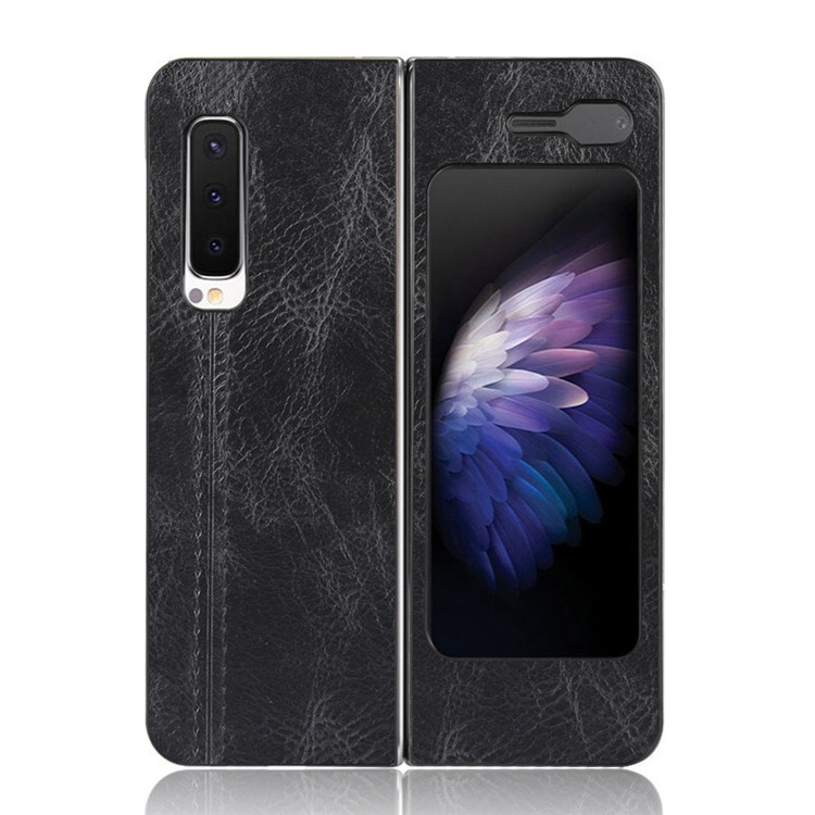 Ốp Điện Thoại Da PU Viền Dẻo Siêu Mỏng Thời Trang Cho Samsung Galaxy Fold 5G SM-F907B 4G F900F Samsung Galaxy Z Fold 5 4 3 2 1