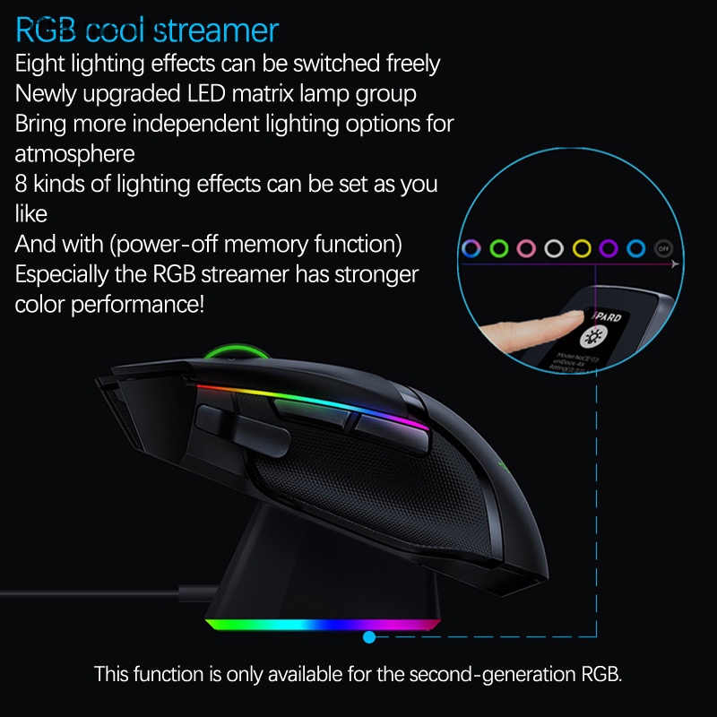 Đế Sạc Không Dây Cho Chuột Logitech G502 G703 G903 G Pro X GPW