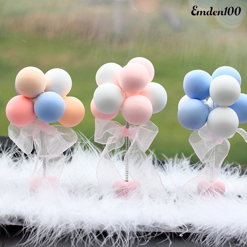 Bong Bóng Nhiều Màu Trang Trí Nội Thất Xe Hơi