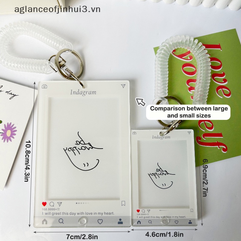 Khung Ảnh Để Thẻ Hình Thần Tượng Mini Sáng Tạo