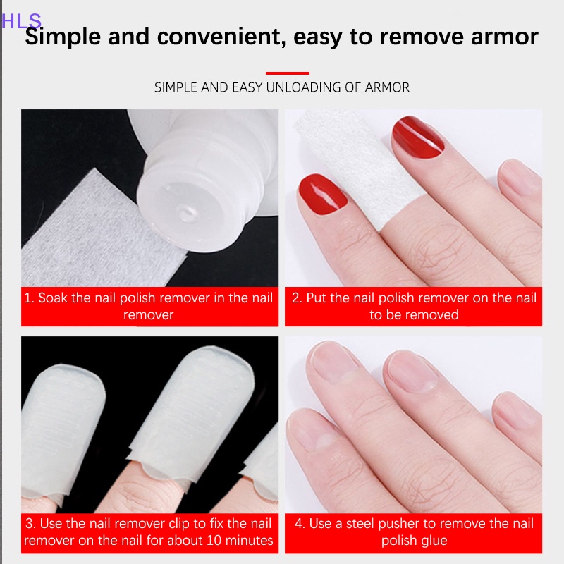 Bộ 5 Kẹp Ủ Tẩy Sơn Móng Tay Bằng Nhựa Tiện Dụng