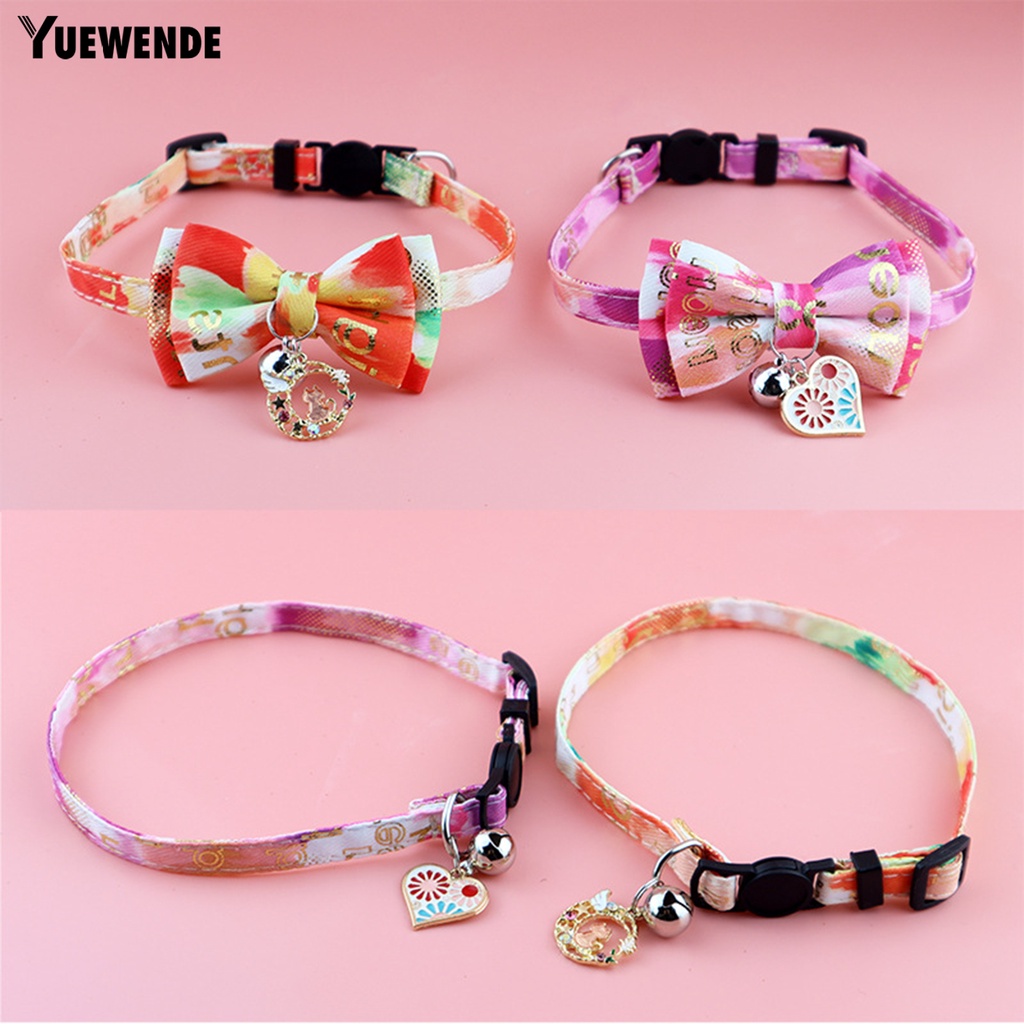 Vòng Cổ YQ.E Có Chuông Điều Chỉnh Thoải Mái Dành Cho Mèo Cưng