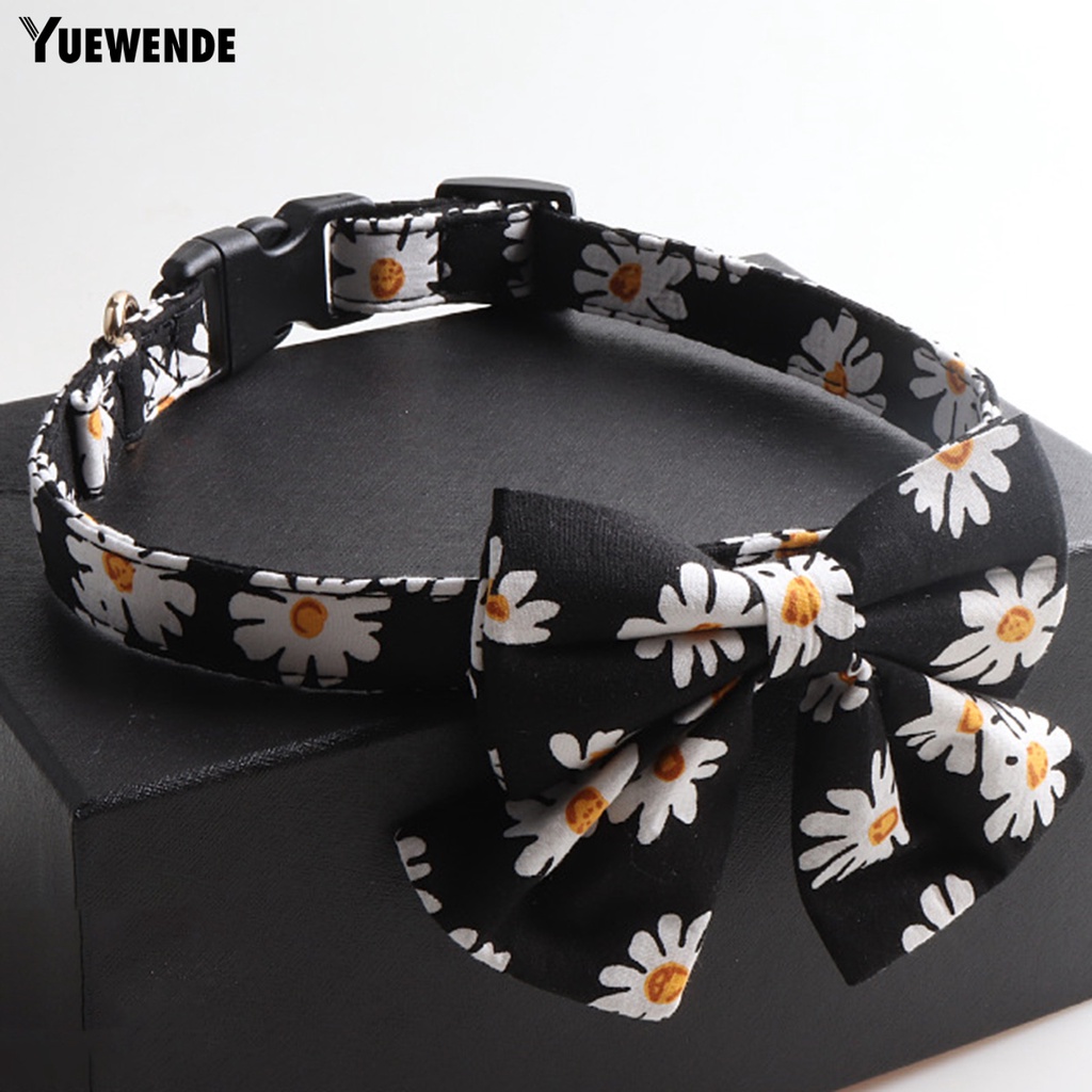 Yq.e Vòng Cổ Họa Tiết Hoa Thân Thiện Với Da Cho Thú Cưng