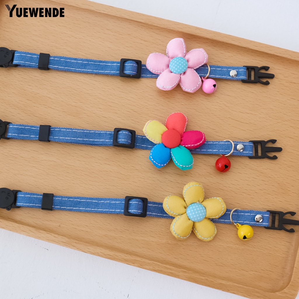 Vòng Cổ Hình Hoa Năm Cánh Có Thể Điều Chỉnh Cho Thú Cưng