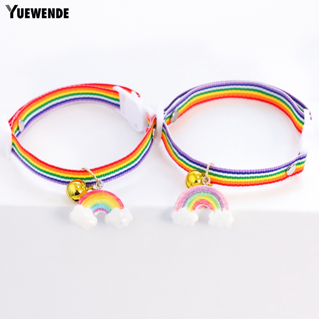 Vòng Cổ Cầu Vồng YQ.E Có Thể Điều Chỉnh Cho Thú Cưng