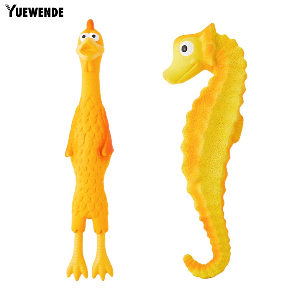 Yq.e Đồ Chơi Búp Bê Cá Ngựa Hoạt Hình Có Âm Thanh Vui Nhộn Chống Cắn Và Mài Mòn Phong Cách Harmless Cho Cún Cưng