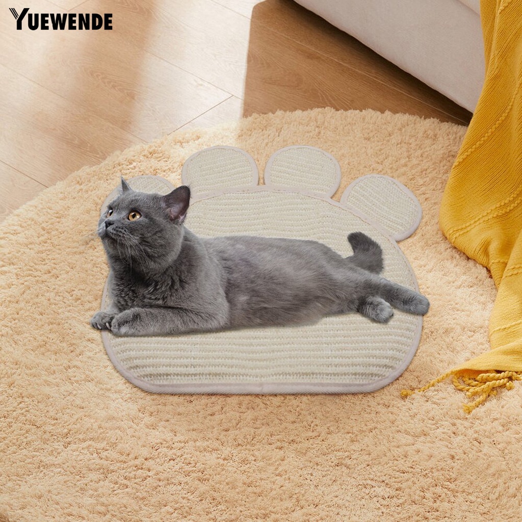 Thảm Dày Chống Trượt Chống Trầy Hình Bàn Chân Mèo Độc Đáo Cho Tường