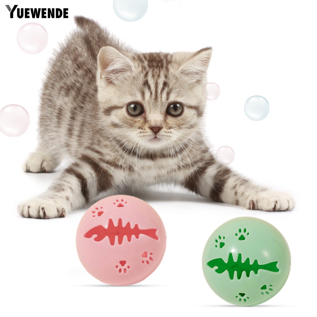 Yq.e Bóng Đồ Chơi Hình Xương Cá Có Chuông Tháo Rời Được Phát Ra Âm Thanh Vui Nhộn Dành Cho Mèo Cưng