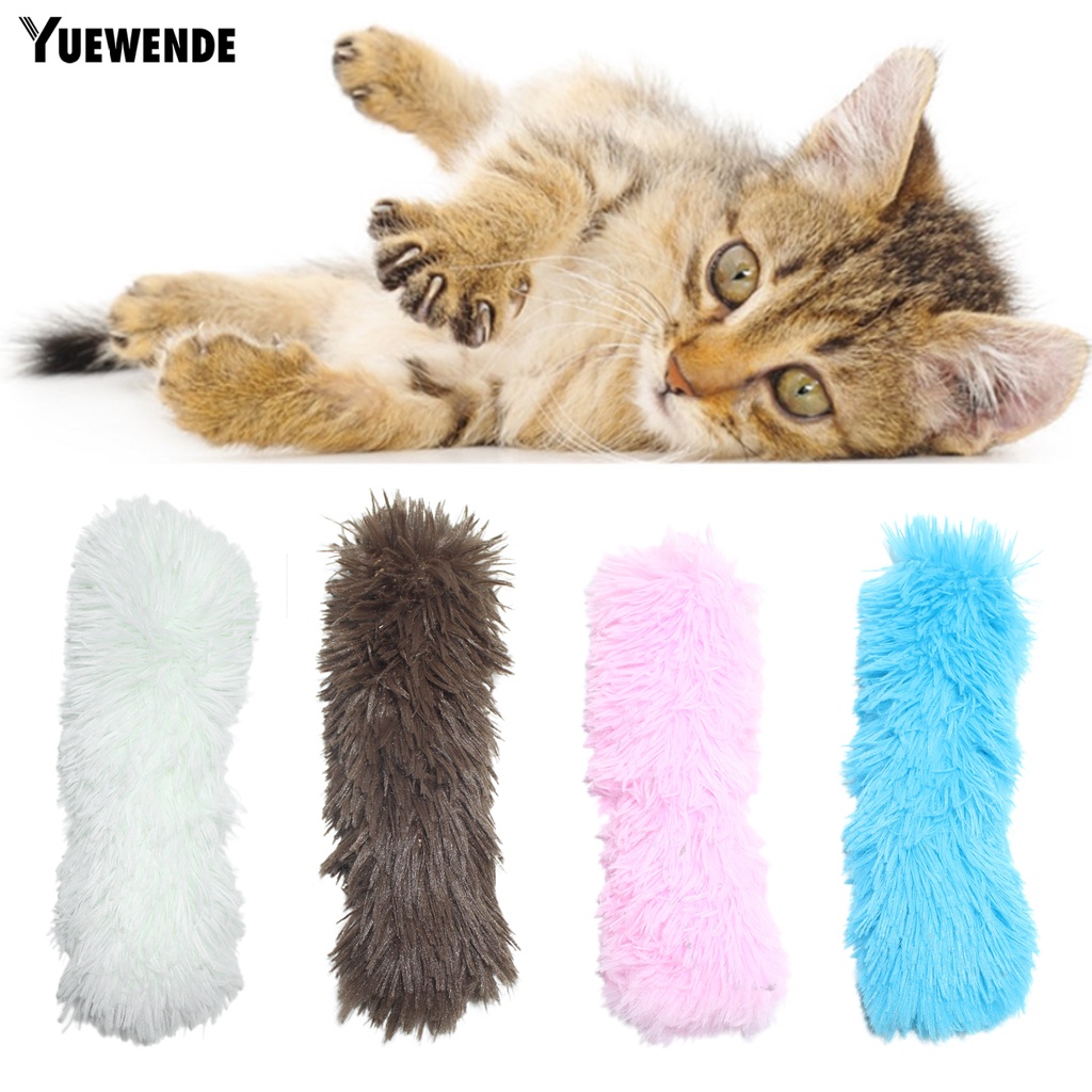 Đồ Chơi Gối Nhồi Bông Chống Cắn Tích Hợp Giấy Âm Thanh Thú Vị Cho Mèo Cưng