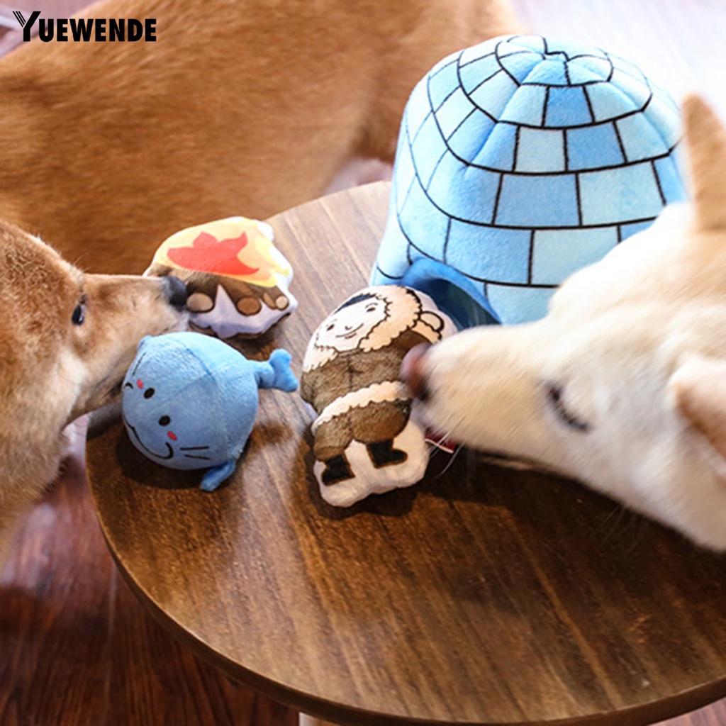 Đồ Chơi Huấn Luyện Chó Hoạt Hình Chống Cắn Kèm Thiết Bị Kêu Vui Nhộn