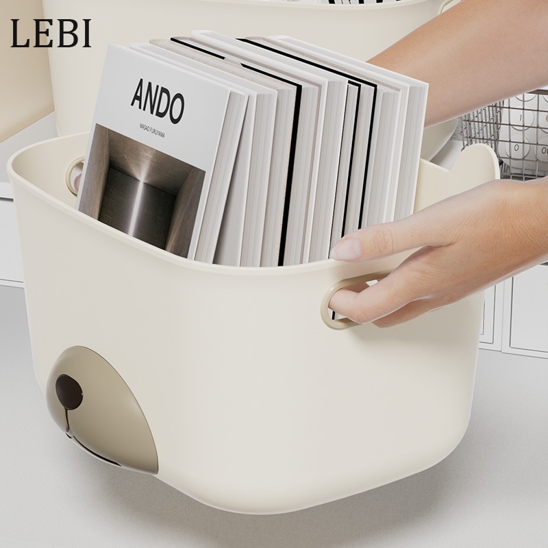 Hộp Nhựa Đựng Đồ Ăn Vặt / Mỹ Phẩm / Đồ Dùng Nhà Bếp Họa Tiết Hoạt Hình