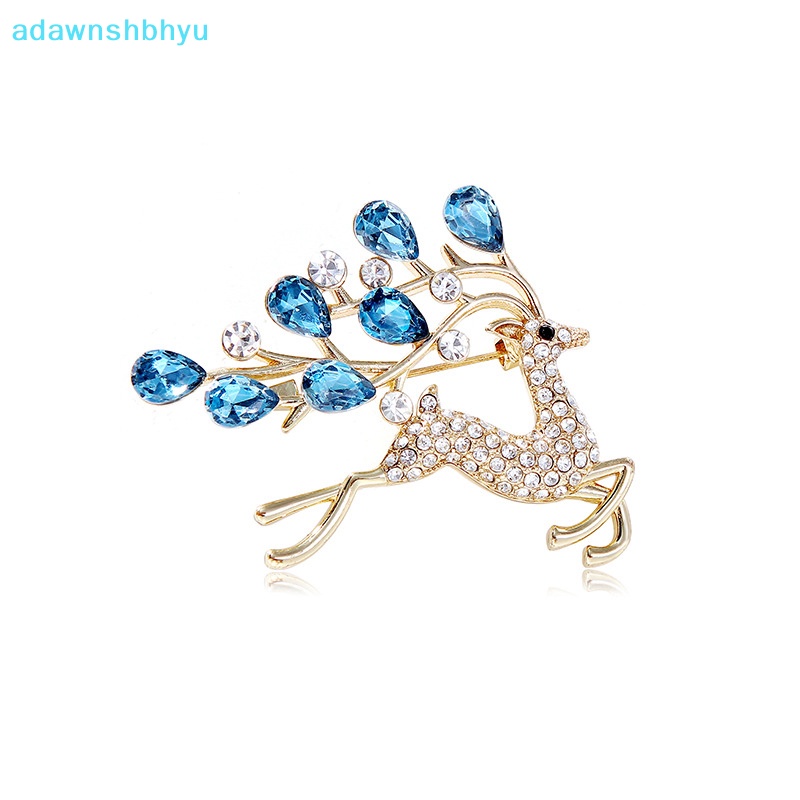 Trâm Cài Áo Hình Hươu Đính Đá Dễ Thương