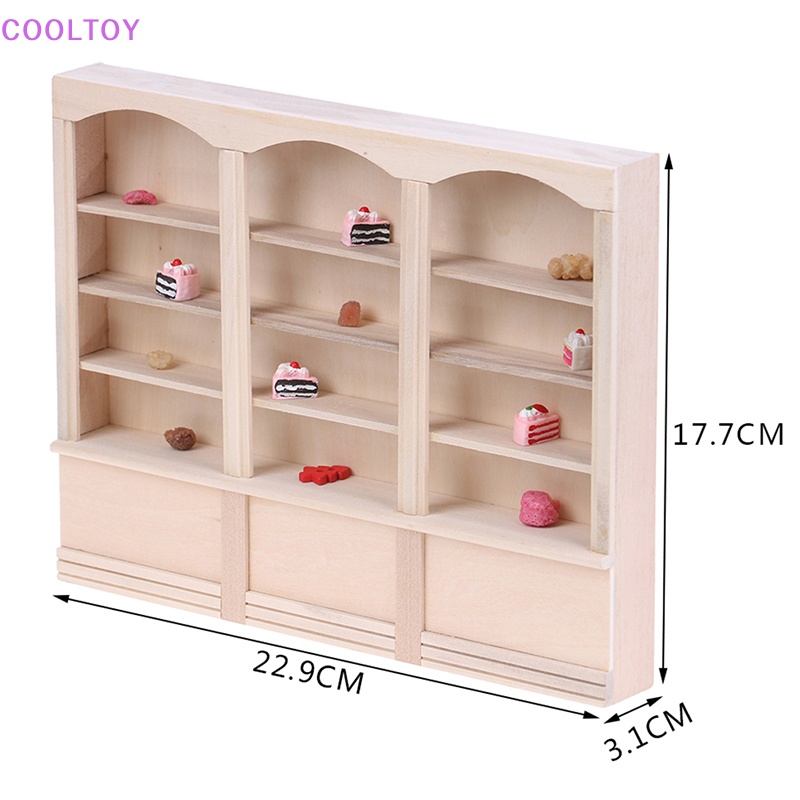 1 Kệ Sách Mini 1: 12 Trang Trí Nhà Búp Bê