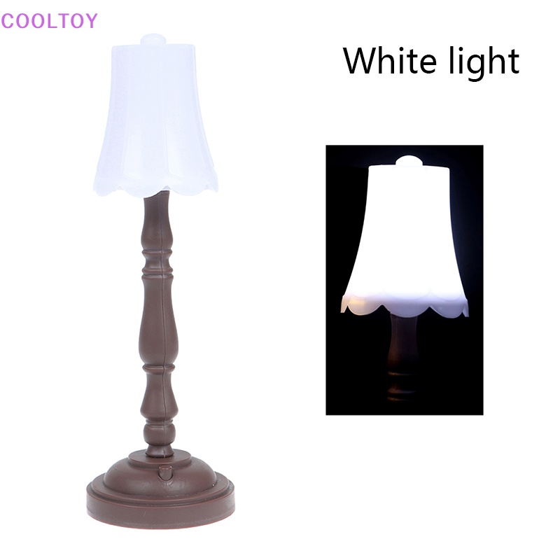 Cooltoy Đèn LED Sàn Nhà Trang Trí Nhà Búp Bê Tỉ Lệ 1 / 12