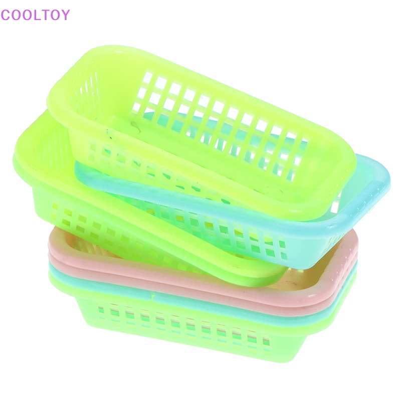 Bộ 5 Giỏ Đựng Rau Củ Quả Đồ Chơi BúP Bê Tỷ Lệ 1: 12