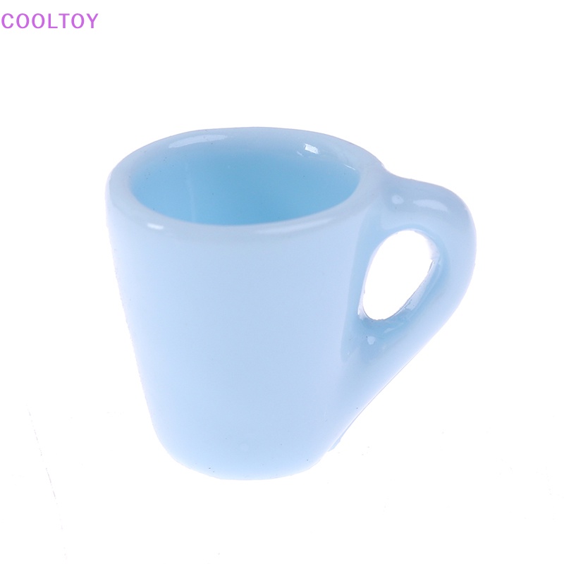 Set 10 Cốc Nước Mini Tỉ Lệ 1: 12 Xinh Xắn Dùng Để Trang Trí Nhà Búp Bê
