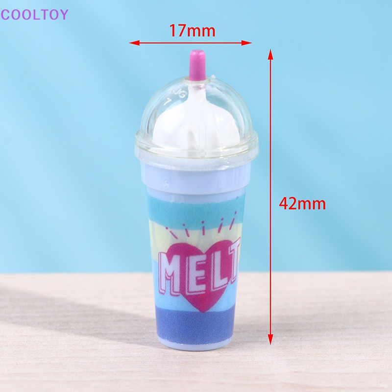 Set 1 / 4 Ly Nước Ép Mini Tỉ Lệ 1: 12 Trang Trí Nhà Búp Bê